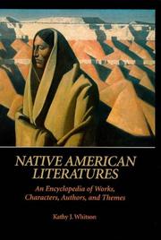 Native American literatures : an encyclopedia of works, characters, authors, and themes  Cover Image