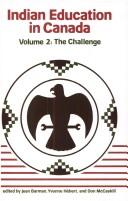 Indian Education in Canada vol. 2: The Challenge Cover Image