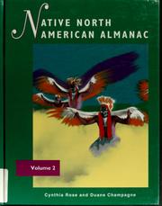 Native North American almanac  Cover Image