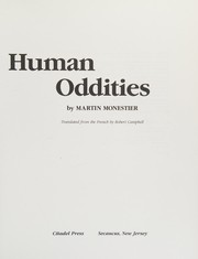 Human oddities  Cover Image