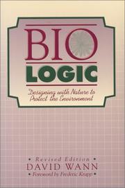 Bio logic : designing with nature to protect the environment  Cover Image