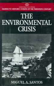 The environmental crisis  Cover Image