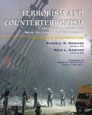 Terrorism and counterterrorism : understanding the new security environment : readings & interpretations  Cover Image