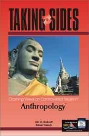Taking sides : clashing views on controversial issues in anthropology  Cover Image