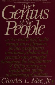 The genius of the people  Cover Image