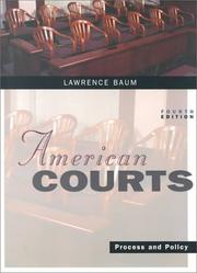 American courts : process and policy  Cover Image