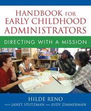 Handbook for early childhood administrators : directing with a mission  Cover Image