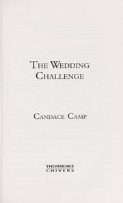 WEDDING CHALLENGE. Cover Image