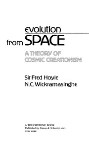 EVOLUTION FROM SPACE : A THEORY OF COSMIC CREATIONISM. Cover Image