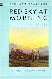 RED SKY AT MORNING : A NOVEL. Cover Image