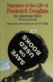 Enlarge cover image for NARRATIVE OF THE LIFE OF FREDERICK DOUGLAS : AN AMERICAN SLAVE.