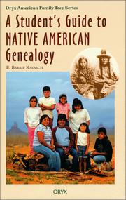 A student's guide to Native American genealogy  Cover Image