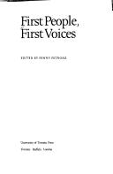 First people, first voices  Cover Image