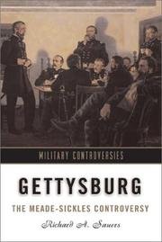 Gettysburg : the Meade-Sickles controversy  Cover Image