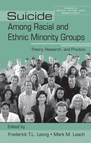 Suicide among racial and ethnic minority groups : theory, research, and practice  Cover Image