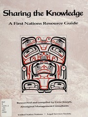 Sharing the knowledge : a First Nations resource guide  Cover Image