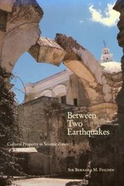 Between two earthquakes : cultural property in seismic zones  Cover Image