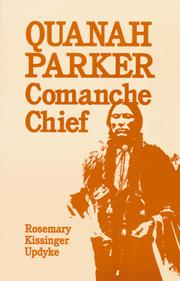 Quanah Parker : Commanche chief  Cover Image