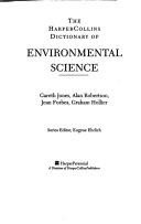 The Harper Collins dictionary of environmental science  Cover Image