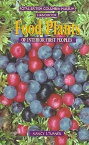 Food plants of interior First Peoples  Cover Image