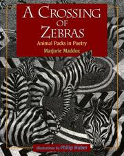 A crossing of zebras : animal packs in poetry  Cover Image