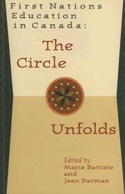 First nations education in Canada : the circle unfolds  Cover Image