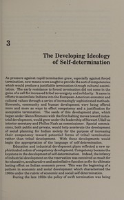 Self-determination and the social education of native Americans  Cover Image