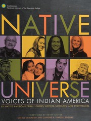 Native universe : voices of Indian America  Cover Image