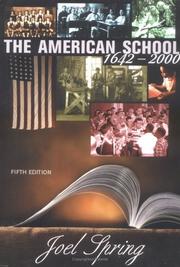 The American school, 1642-2000  Cover Image