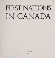 First Nations in Canada. Cover Image