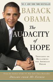 The audacity of hope : thoughts on reclaiming the American dream  Cover Image