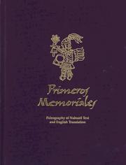 Primeros memoriales  Cover Image