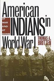 American Indians in World War I : at home and at war  Cover Image