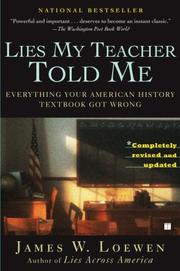 Lies my teacher told me : everything your American history textbook got wrong  Cover Image
