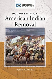 Documents of American Indian removal  Cover Image