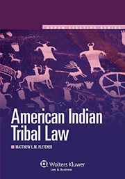 American indian tribal law  Cover Image