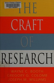 The craft of research  Cover Image