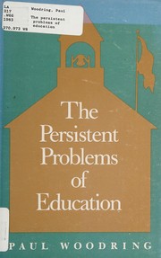 The persistent problems of education  Cover Image