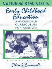 Nurturing readiness in early childhood education : a whole-child curriculum for ages 2-5  Cover Image
