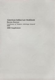 American Indian law deskbook : second edition, 2000 supplement  Cover Image