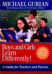 Boys and girls learn differently : a guide for teachers and parents  Cover Image
