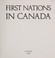 Go to record First Nations in Canada.
