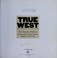 Go to record True West : arts, traditions, and celebrations
