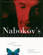 Enlarge cover image for NABOKOV'S BUTTERFLIES: UNPUBLISHED AND UNCOLLECTED WRITINGS.