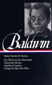 Enlarge cover image for Early novels and stories / James Baldwin.