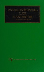 Enlarge cover image for Environmental law handbook / J. Gordon Arbuckle [and others].