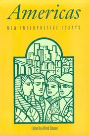 Enlarge cover image for Americas : new interpretive essays / edited by Alfred Stepan.