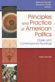 Enlarge cover image for Principles and practice of American politics : classic and contemporary readings