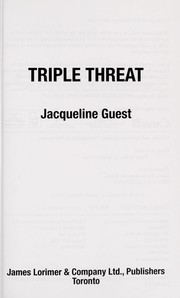 Enlarge cover image for Triple threat / Jacqueline Guest.