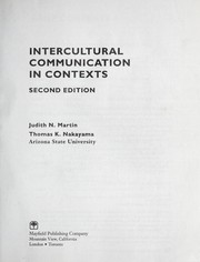 Enlarge cover image for INTERCULTURAL COMMUNICATION IN CONTEXTS